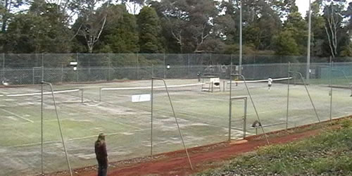 on-site tennis courts